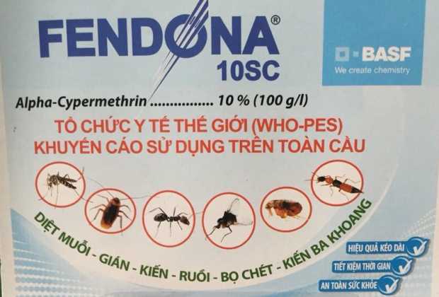 Thuốc Fendona 10SC phòng trừ sốt xuất huyết