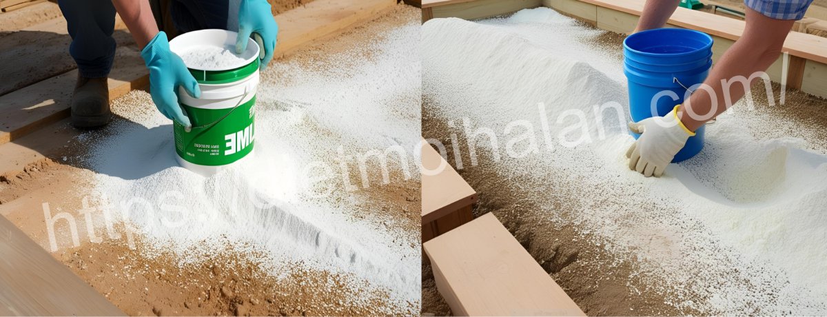 Cách Chống Mối Bằng Vôi Bột